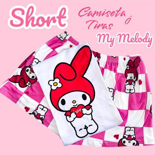 Short Camiseta Tiras Nueva Colección