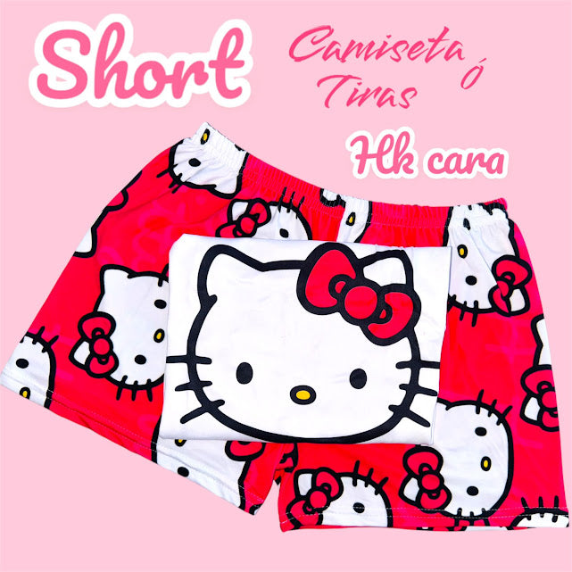 Short Camiseta Tiras Nueva Colección