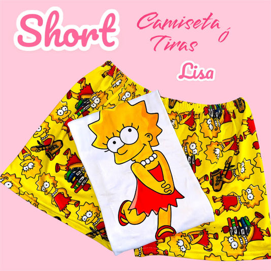 Short Camiseta Tiras Nueva Colección