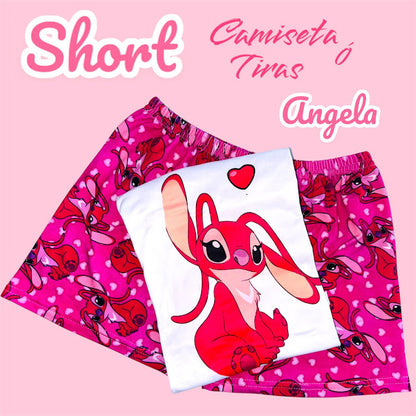 Short Camiseta Tiras Nueva Colección
