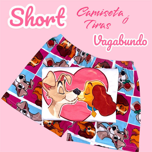 Short Camiseta Tiras Nueva Colección