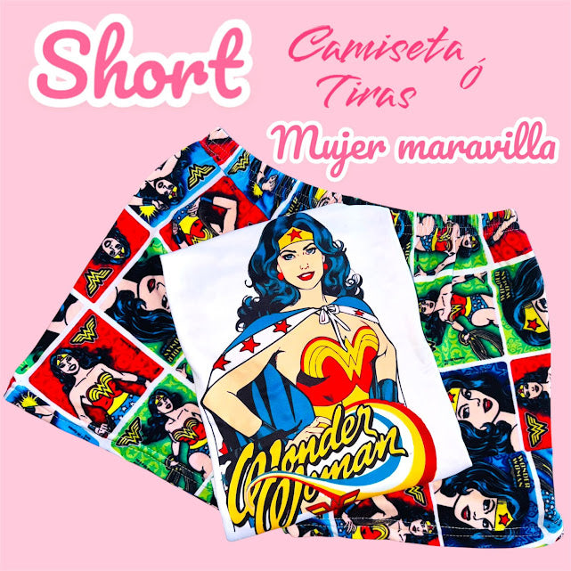 Short Camiseta Tiras Nueva Colección