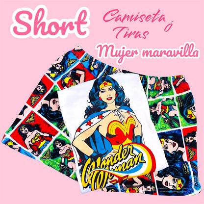 Short Camiseta Tiras Nueva Colección