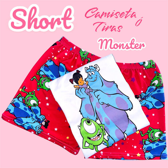 Short Camiseta Tiras Nueva Colección