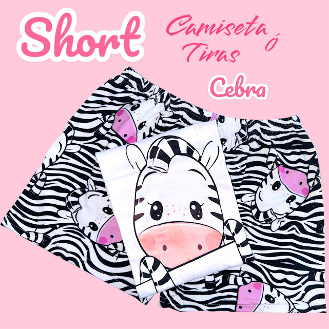 Short Camiseta Tiras Nueva Colección