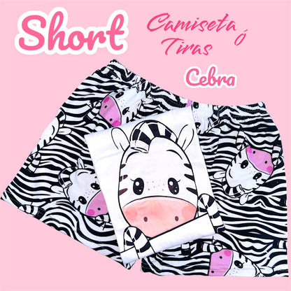Short Camiseta Tiras Nueva Colección