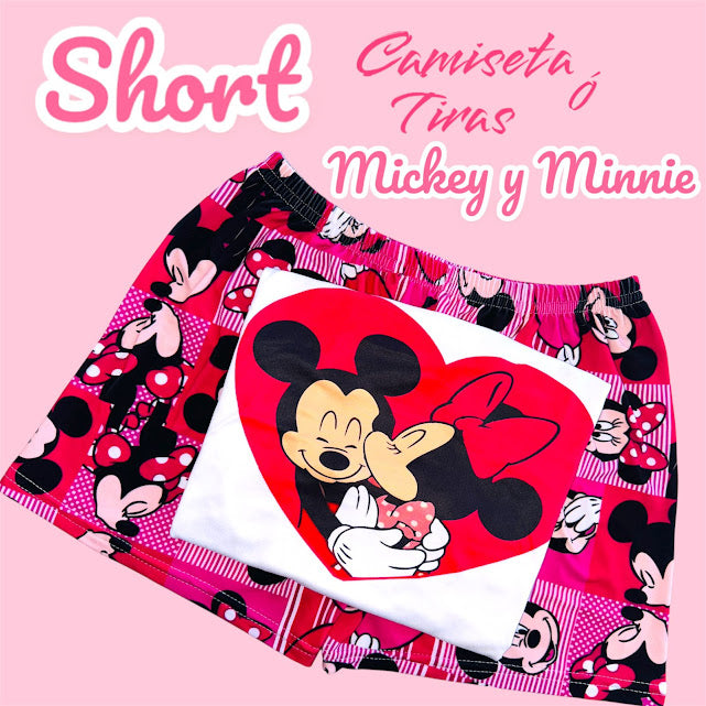 Short Camiseta Tiras Nueva Colección