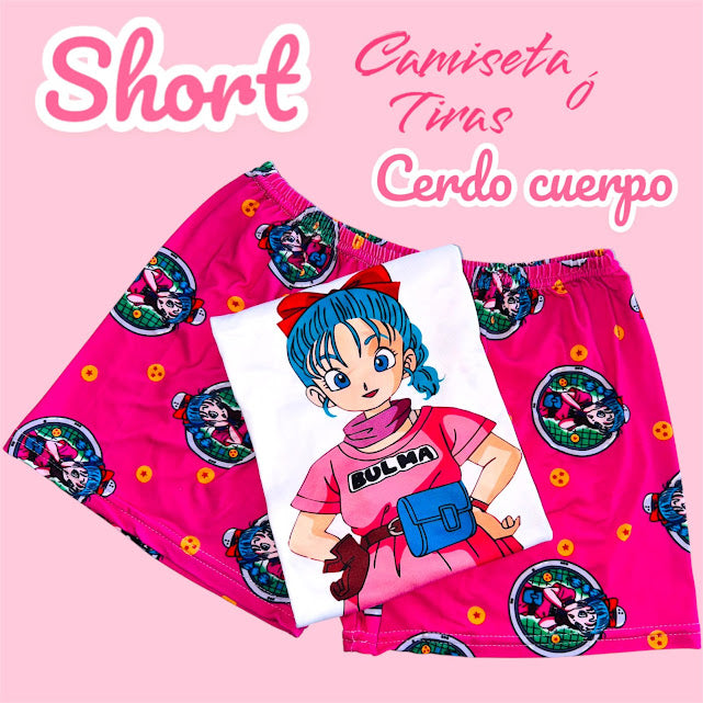Short Camiseta Tiras Nueva Colección