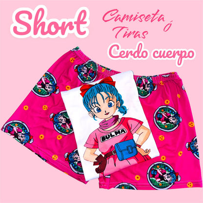 Short Camiseta Tiras Nueva Colección